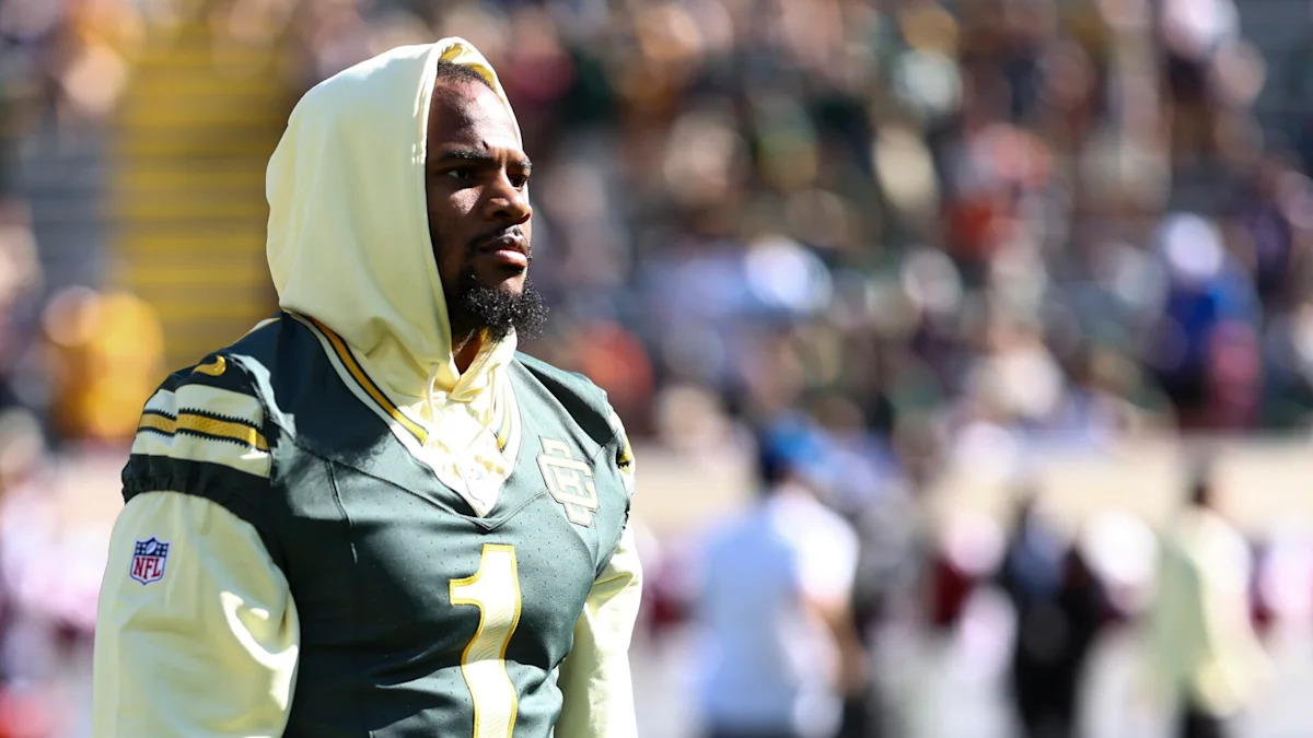 Micah Parsons durante atividade dos Packers.