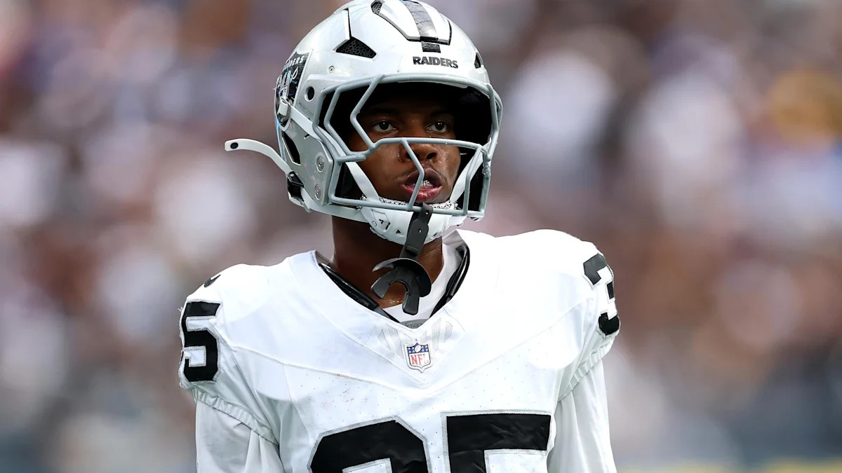 Zeke Masses, cornerback do Las Vegas Raiders.