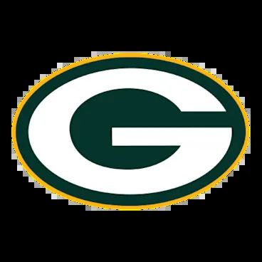 Escudo do Green Bay Packers; imagem institucional da equipe de Jordan Love, citado na análise de fantasy.