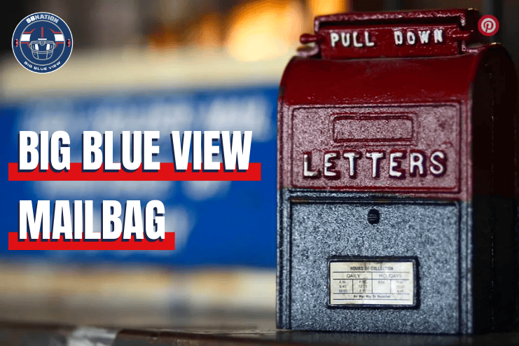 Ilustração do mailbag do Big Blue View mostra uma caixa de correio.