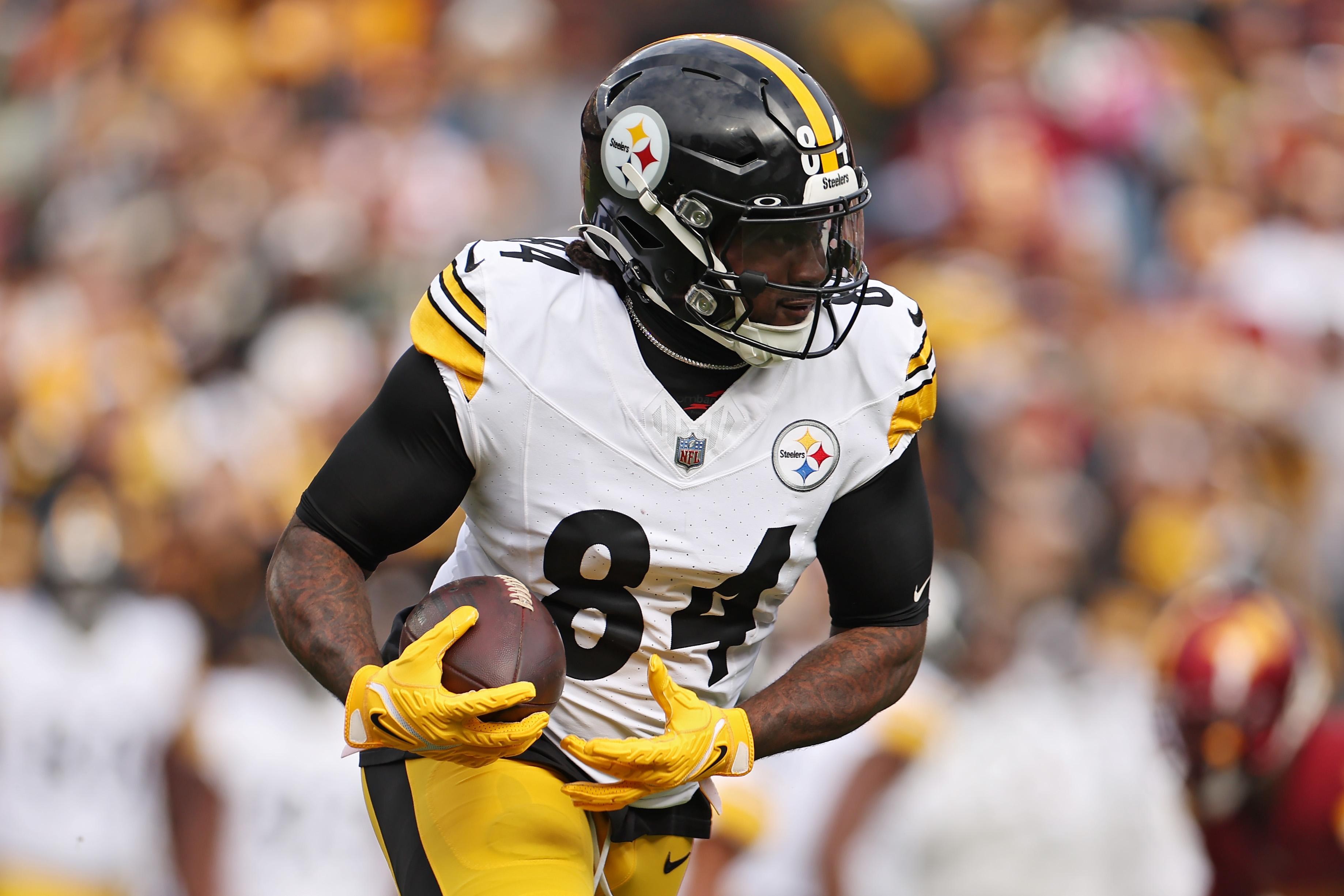 Cordarrelle Patterson durante partida pelo Pittsburgh Steelers. Foto de arquivo.