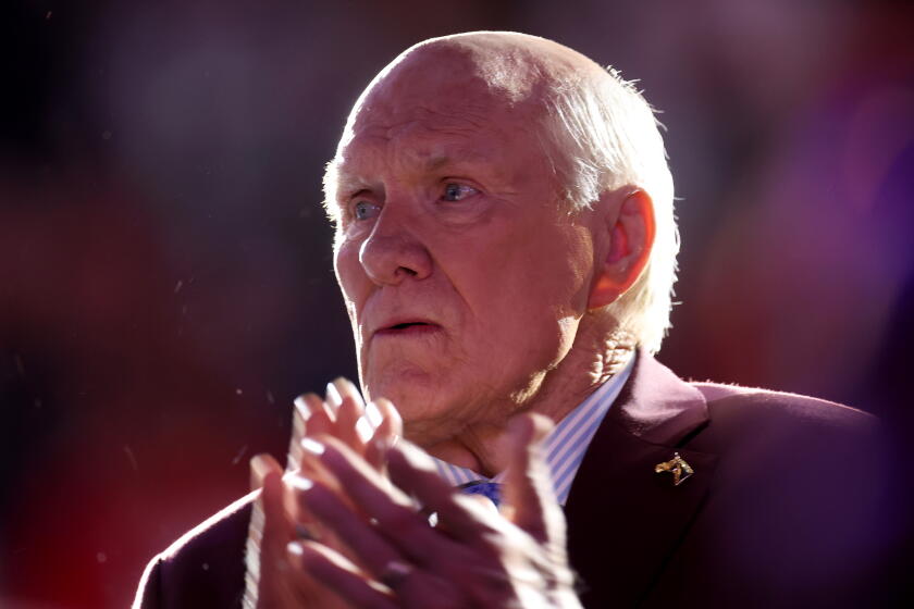 Terry Bradshaw durante o Super Bowl LIX, em 9 de fevereiro de 2025.