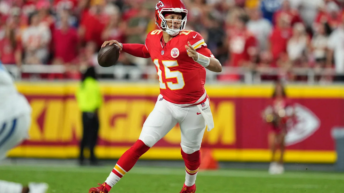 Patrick Mahomes, quarterback do Kansas City Chiefs.
