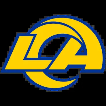 Logotipo do Los Angeles Rams, equipe de Matthew Stafford, um dos destaques da análise de fantasy.