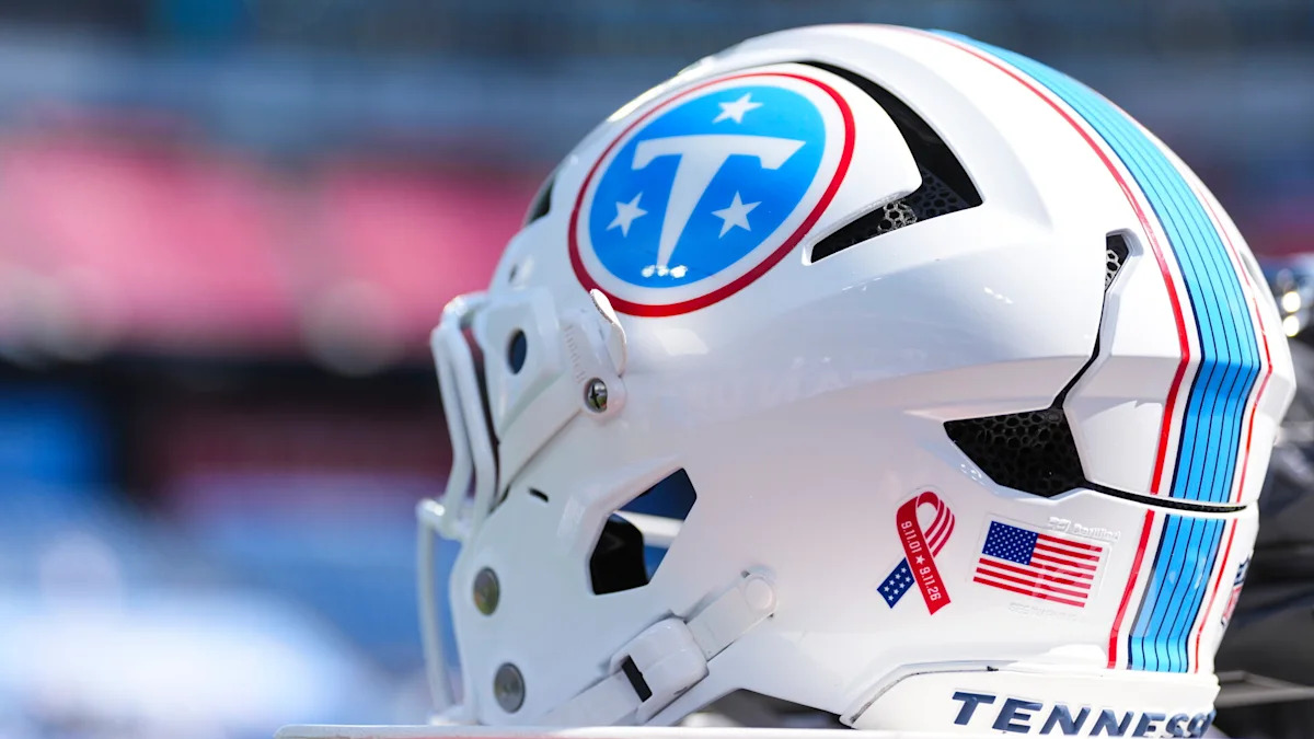 Capacete do Tennessee Titans.