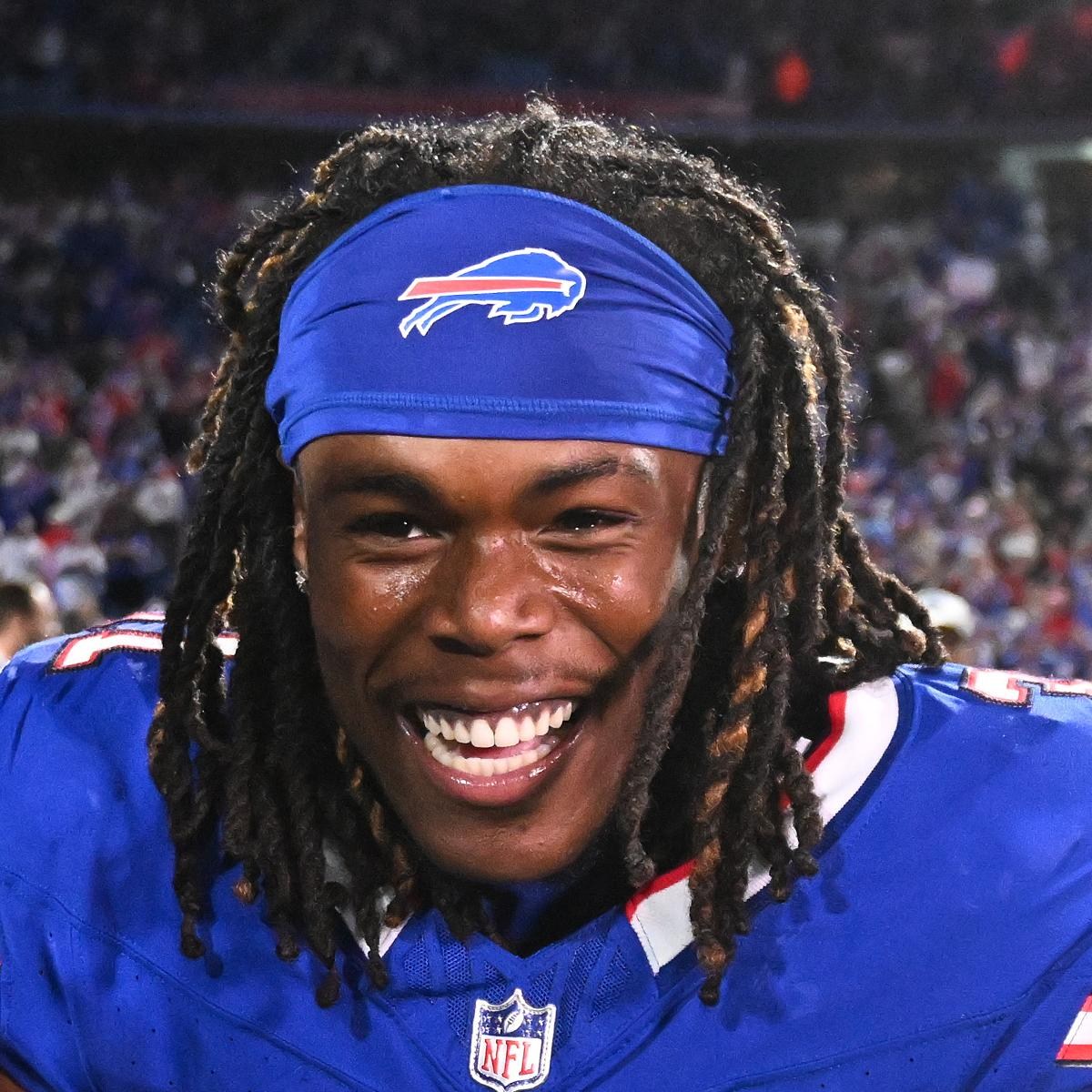 Maxwell Hairston em atividade pelo Buffalo Bills.