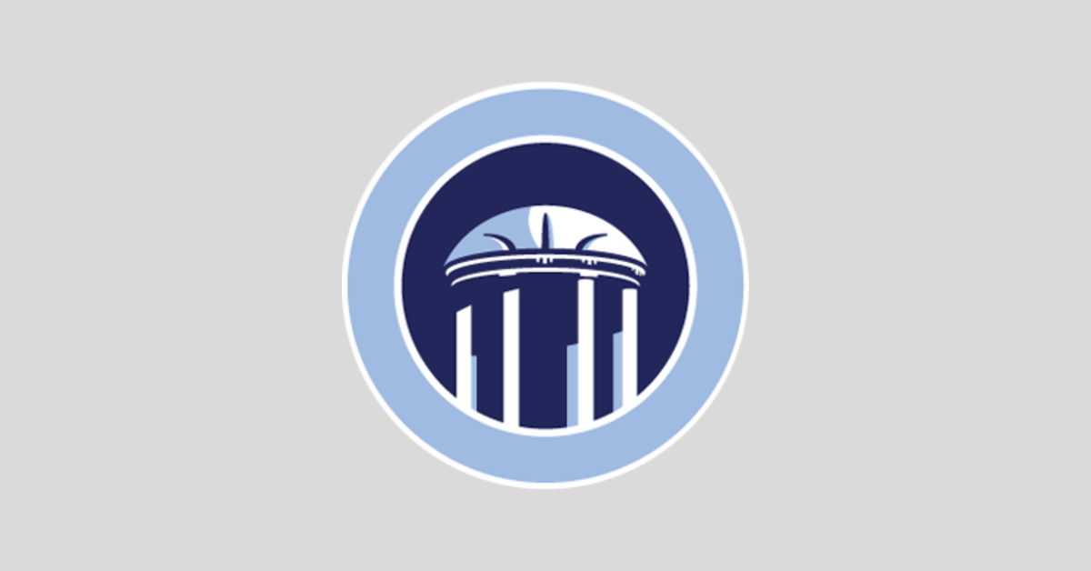 Símbolo de North Carolina em ilustração da universidade.