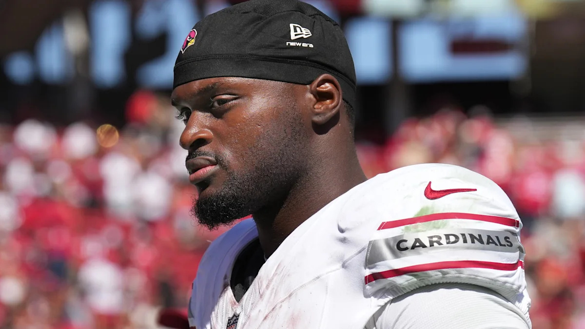 Jogador dos Cardinals antes de uma partida.