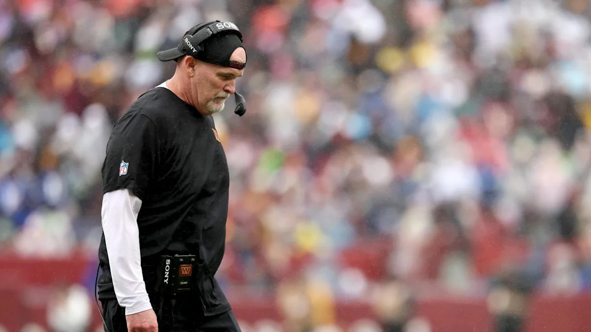 Dan Quinn, técnico do Washington Commanders.
