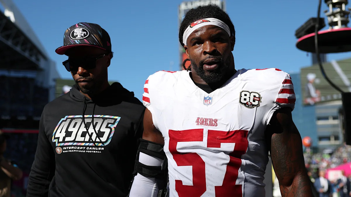 Integrantes dos 49ers durante uma atividade da equipe.