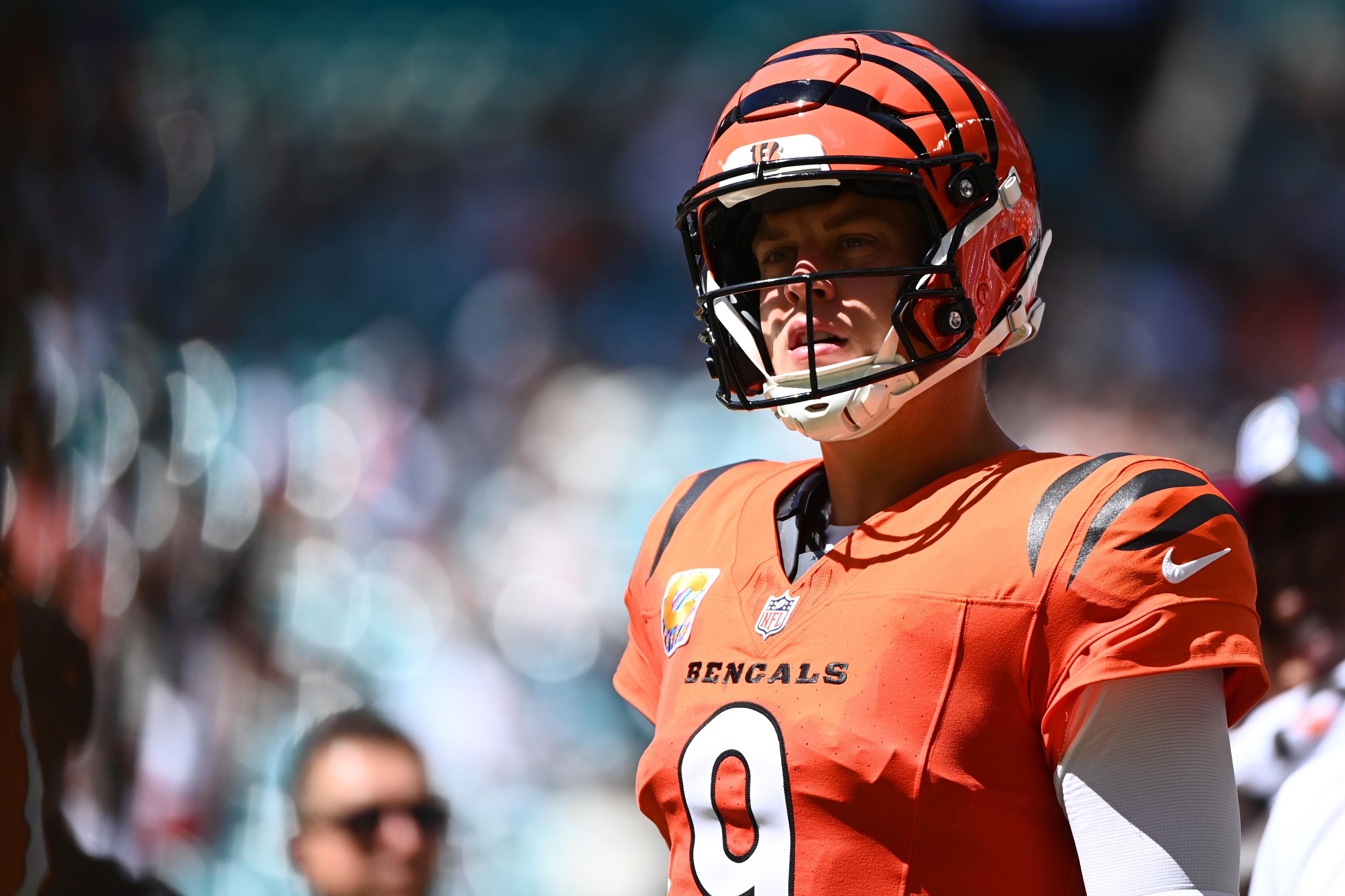 Joe Burrow, quarterback do Cincinnati Bengals.