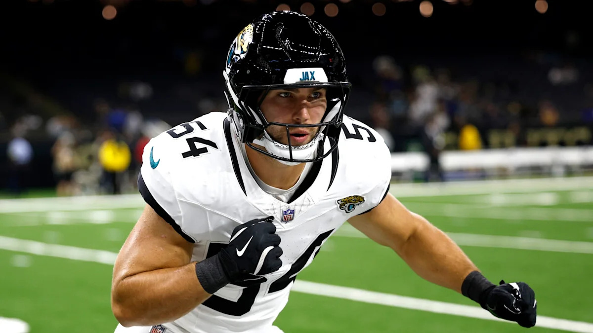 Jack Kiser com o uniforme dos Jaguars.